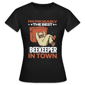 Apiculteurs, apiculteurs - T-shirt Femme - noir - Devant - AI Model Female 172 dark (172cm)