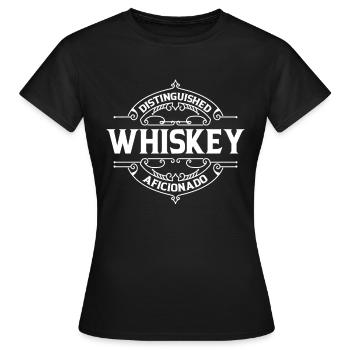 Whisky Whiskey - T-shirt Femme - noir - Devant - AI Model Female 172 dark (172cm)