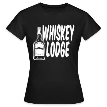 Whisky Whiskey - T-shirt Femme - noir - Devant - AI Model Female 172 dark (172cm)