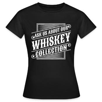 Whisky Whiskey - T-shirt Femme - noir - Devant - AI Model Female 172 dark (172cm)