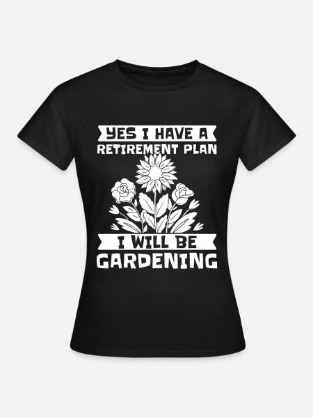 Hobbygärtner Garten Garten Opa - Frauen T-Shirt - Schwarz