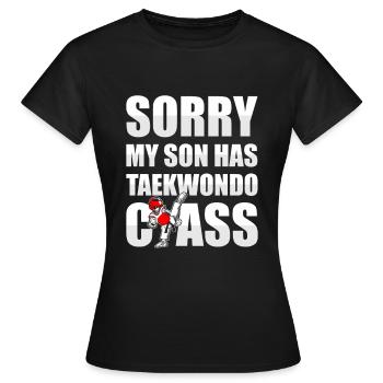 Taekwondo Père Taekwondo - T-shirt Femme - noir - Devant - AI Model Female 172 dark (172cm)