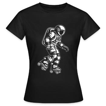 Roller Roller Roller - T-shirt Femme - noir - Devant - AI Model Female 172 dark (172cm)