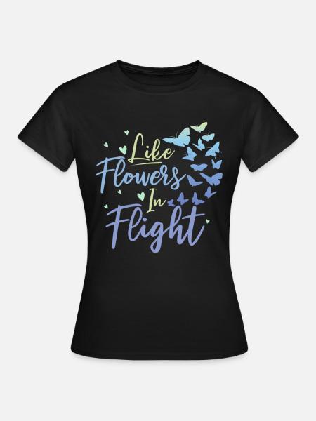 Hobbygärtner Garten Monarch - Frauen T-Shirt - Schwarz