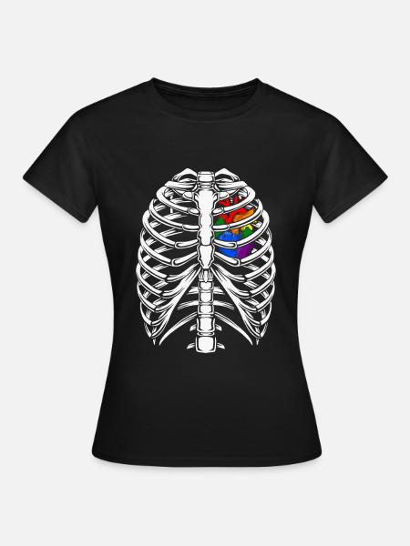 Genderfluide Cool - Frauen T-Shirt - Schwarz