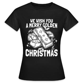 Mines d’or Mines d’or Mines d’or Extraction d’or - T-shirt Femme - noir - Devant - AI Model Female 172 dark (172cm)