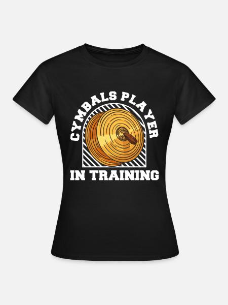 Fanfahrenzug Spielmannszug Becken - Frauen T-Shirt - Schwarz