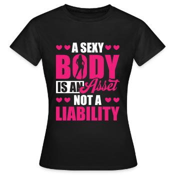Buchhalter Steuerberater Anlage - Frauen T-Shirt - Schwarz - Vorne - AI Model Female 172 dark (172cm)