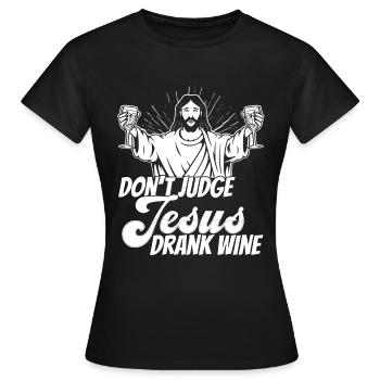 Coffee Cafe - Women's T-Shirt - black - Front - AI Model Female 172 dark (172cm)