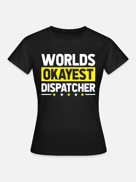 Notruf Leitstelle Einsatzzentrale - Frauen T-Shirt - Schwarz