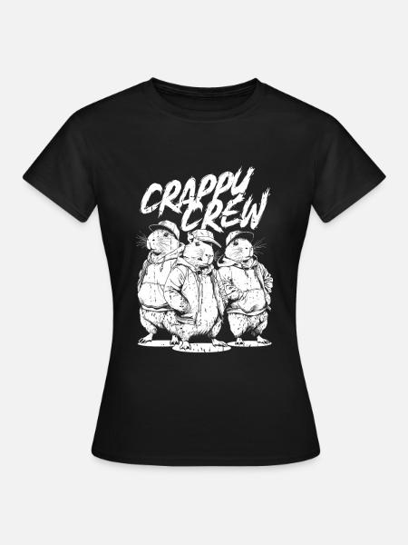 Capybara Wasserschwein - Frauen T-Shirt - Schwarz