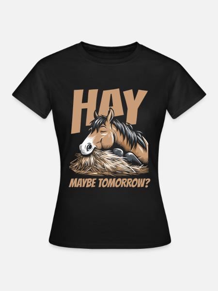 Sports équestres équestres à cheval - T-shirt Femme - noir