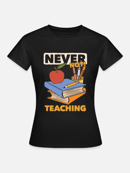 Lehrer Pädagoge - Frauen T-Shirt - Schwarz
