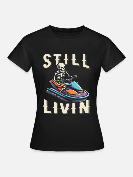 Jet Ski - Frauen T-Shirt - Schwarz