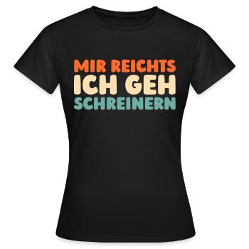 Charpentier Charpentier Charpentier - T-shirt Femme - noir - Devant - AI Model Female 172 dark (172cm)