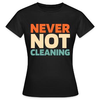 Caretaker - Women's T-Shirt - black - Front - AI Model Female 172 dark (172cm)
