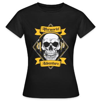 Notruf Leitstelle Einsatzzentrale - Frauen T-Shirt - Schwarz - Vorne - AI Model Female 172 dark (172cm)