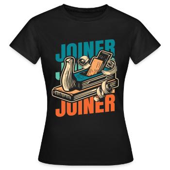 Charpentier Charpentier - T-shirt Femme - noir - Devant - AI Model Female 172 dark (172cm)