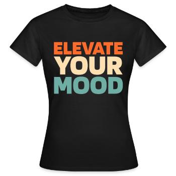 Elevator Elevator - Women's T-Shirt - black - Front - AI Model Female 172 dark (172cm)