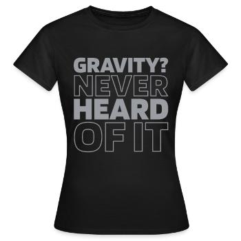 Elevator Elevator - Women's T-Shirt - black - Front - AI Model Female 172 dark (172cm)
