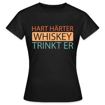 Whisky Whiskey - T-shirt Femme - noir - Devant - AI Model Female 172 dark (172cm)