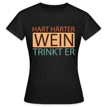 Vigneron - T-shirt Femme - noir - Devant - AI Model Female 172 dark (172cm)