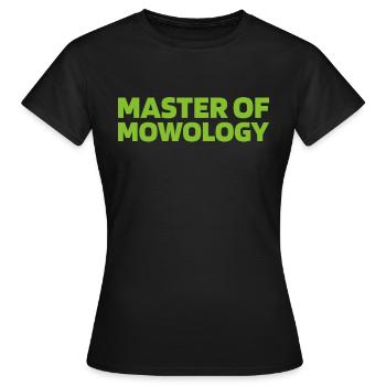 Rasenmäher Mähen - Frauen T-Shirt - Schwarz - Vorne - AI Model Female 172 dark (172cm)