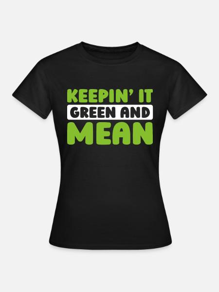 Rasenmäher Mähen - Frauen T-Shirt - Schwarz