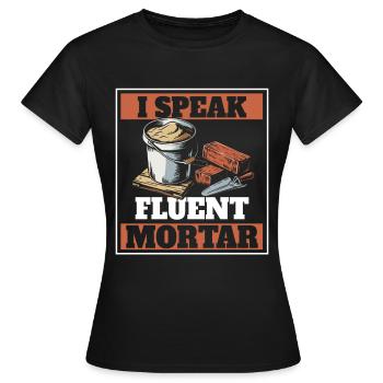 Bricklayer - Women's T-Shirt - black - Front - AI Model Female 172 dark (172cm)