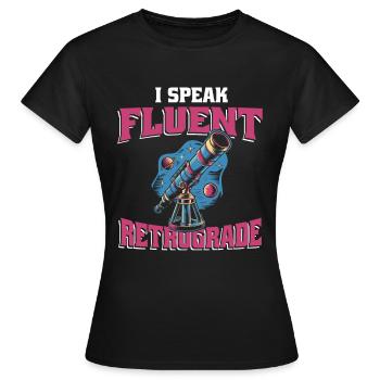 Astrologie Astrologe - Frauen T-Shirt - Schwarz - Vorne - AI Model Female 172 dark (172cm)