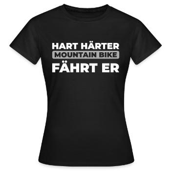 VTT VTT VTT - T-shirt Femme - noir - Devant - AI Model Female 172 dark (172cm)