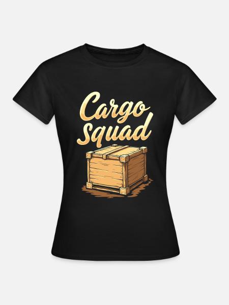 Hafenarbeiter Kader - Frauen T-Shirt - Schwarz
