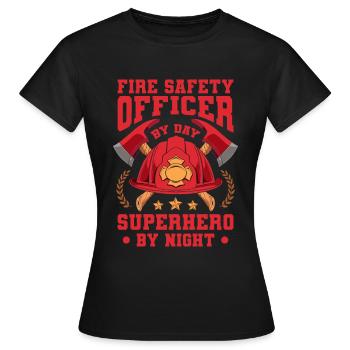 Incendies - T-shirt Femme - noir - Devant - AI Model Female 172 dark (172cm)