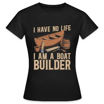 Constructeurs de bateaux - T-shirt Femme - noir - Devant - AI Model Female 172 dark (172cm)