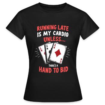 Bridge - Frauen T-Shirt - Schwarz - Vorne - AI Model Female 172 dark (172cm)