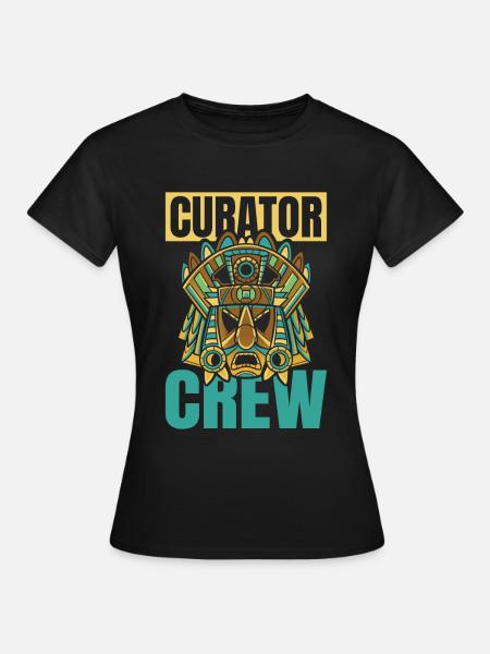 Kurator Team - Frauen T-Shirt - Schwarz