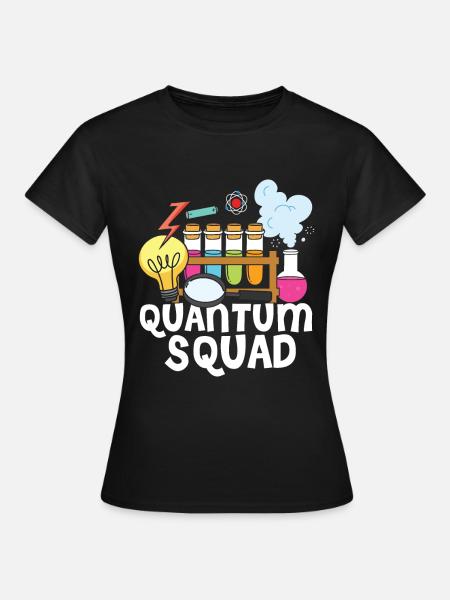 Physik Phyiker Kader - Frauen T-Shirt - Schwarz