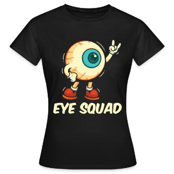 Augenarzt Kader - Frauen T-Shirt - Schwarz - Vorne - AI Model Female 172 dark (172cm)