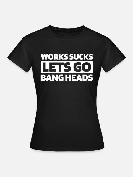 Heavy Rock Metal - Frauen T-Shirt - Schwarz