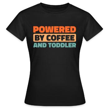 Maternelle Institutrice Assistante maternelle Café - T-shirt Femme - noir - Devant - AI Model Female 172 dark (172cm)