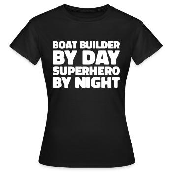 Constructeurs de bateaux - T-shirt Femme - noir - Devant - AI Model Female 172 dark (172cm)