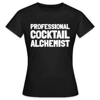 Barman Barman - T-shirt Femme - noir - Devant - AI Model Female 172 dark (172cm)