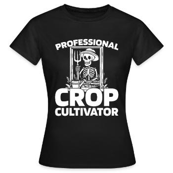 Agriculteur Agriculteur - T-shirt Femme - noir - Devant - AI Model Female 172 dark (172cm)
