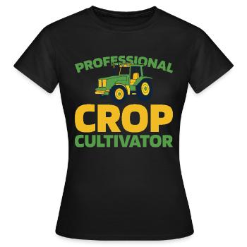 Agriculteur Agriculteur - T-shirt Femme - noir - Devant - AI Model Female 172 dark (172cm)