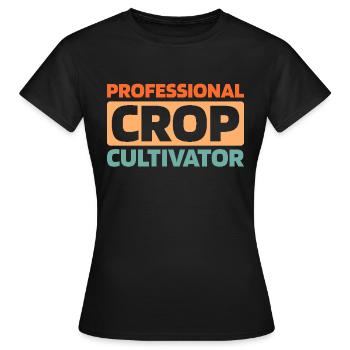 Agriculteur Agriculteur - T-shirt Femme - noir - Devant - AI Model Female 172 dark (172cm)