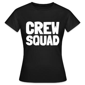Kurier Kader - Frauen T-Shirt - Schwarz - Vorne - AI Model Female 172 dark (172cm)