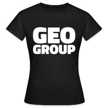 Professeur de géographie Équipe de professeurs de géo - T-shirt Femme - noir - Devant - AI Model Female 172 dark (172cm)