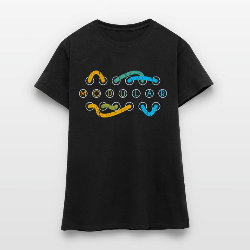 Modular synth patch cable Women's T-Shirt