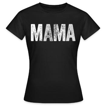 Mom Mom Mom Mother's Day Gift - Women's T-Shirt - black - Front - AI Model Female 172 dark (172cm)