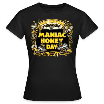 Amoureux des abeilles Apiculteurs Amis de la nature Apiculteurs - T-shirt Femme - noir - Devant - AI Model Female 172 dark (172cm)